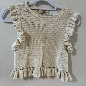 Mable Beige Knit Top